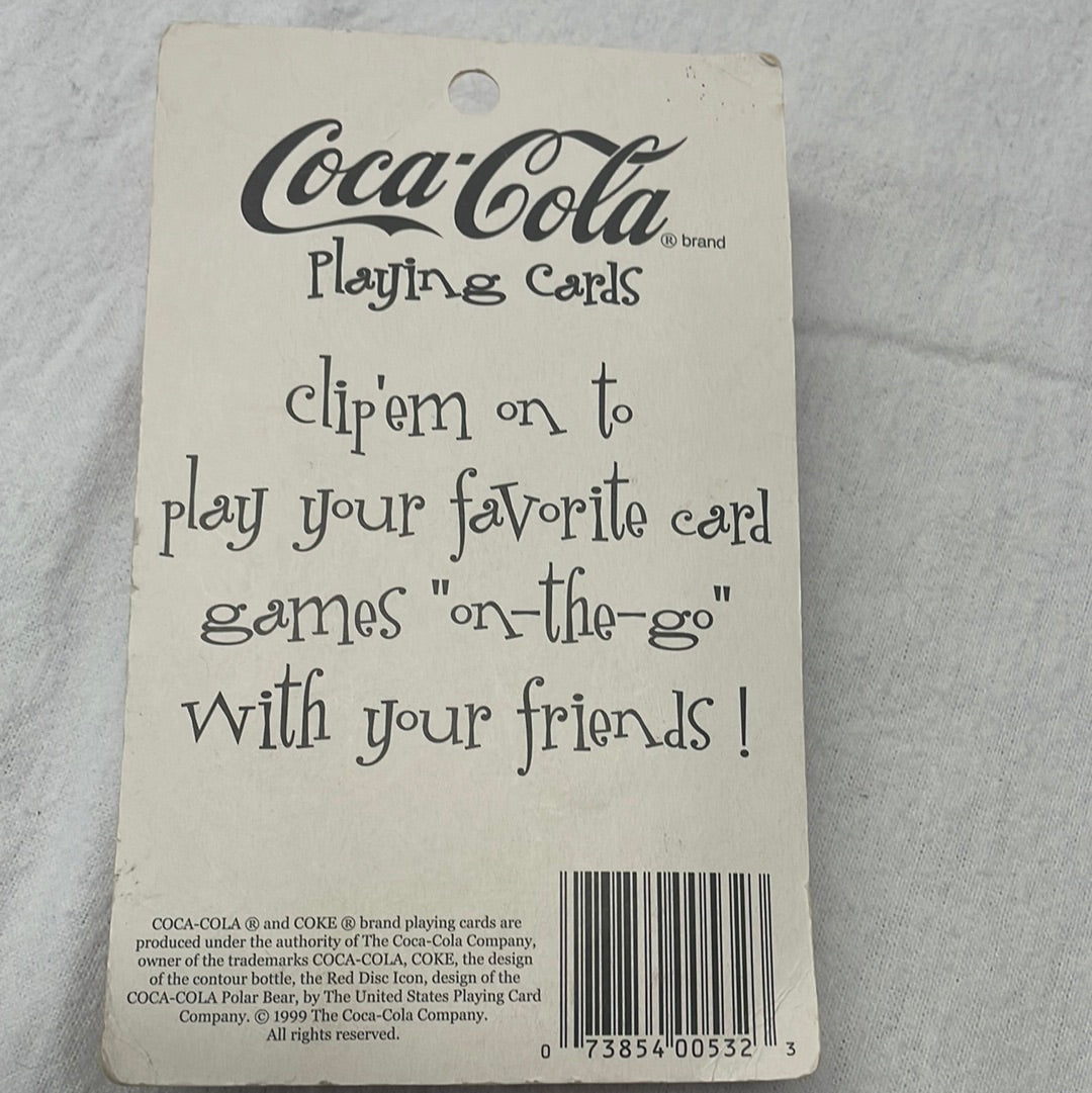 1999 Vintage Coca-Cola Playing Cards